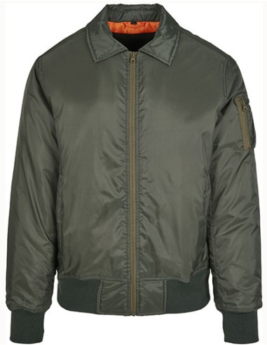 BUI-BY157-Collar Bomber Jacket